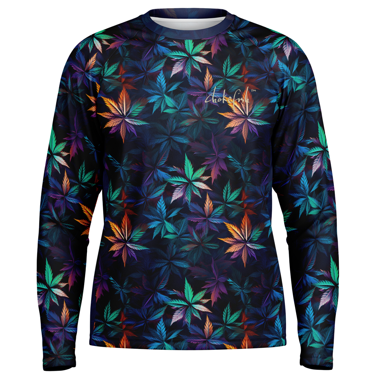 Chokefish™ Long Sleeve Every Day All Weather Cannabis Shirt Men's-018