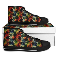 Chokefish™ Urban Peak Retro High Tops-Cannabis-004-2