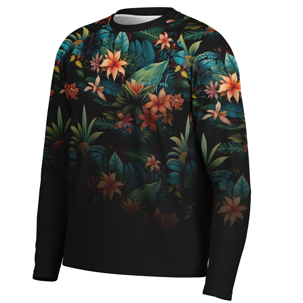 Chokefish™ Long Sleeve Every Day All Weather Floral Shirt Men's-005