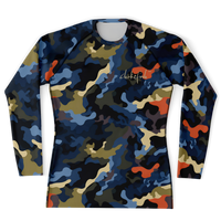 Chokefish™ Long Sleeve Rashguard Camouflage Men's Shirt-012