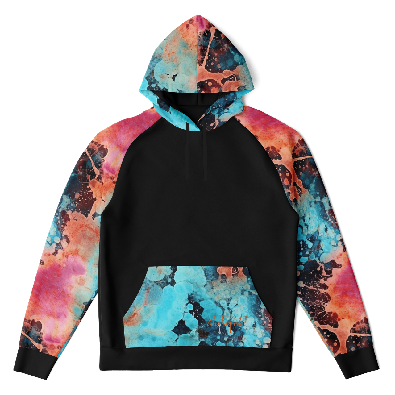 Chokefish™ Acid Wash Raglan Remix - 005B
