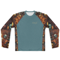 Chokefish™ Long Sleeve Every Day All Weather Skulls Shirt Men's-003