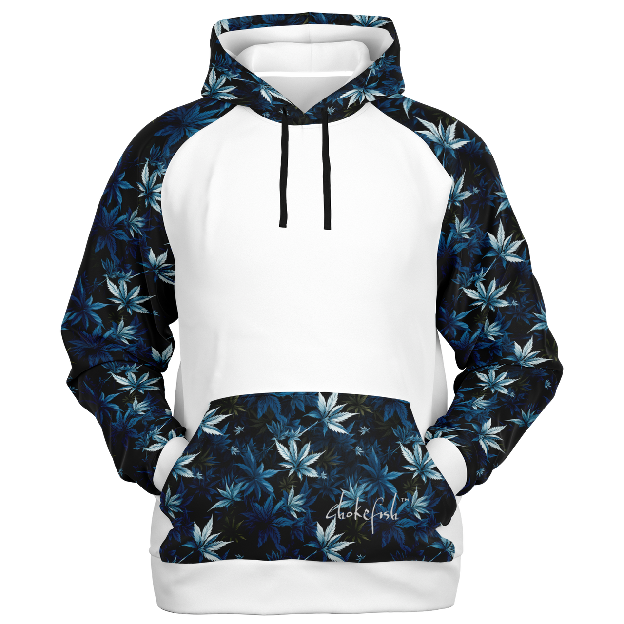 Chokefish™ Cannabis Raglan Remix-010W