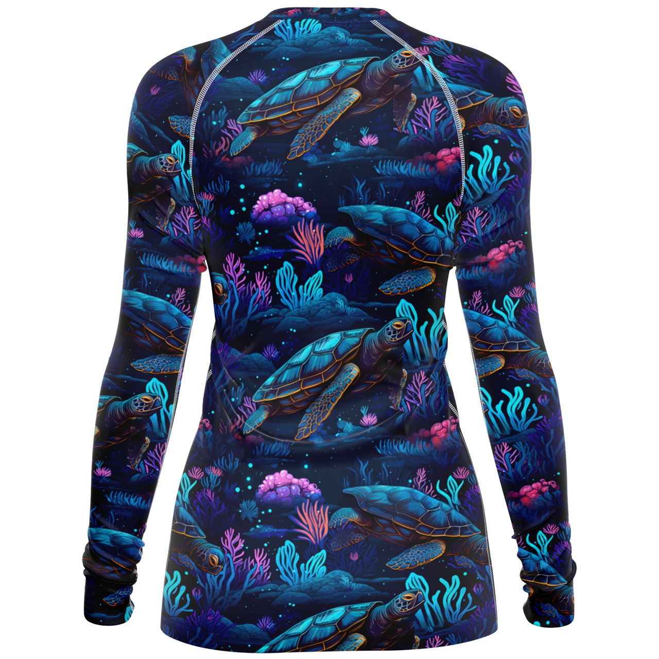Chokefish™ Long Sleeve Rashguard Marine Woman's Shirt-005