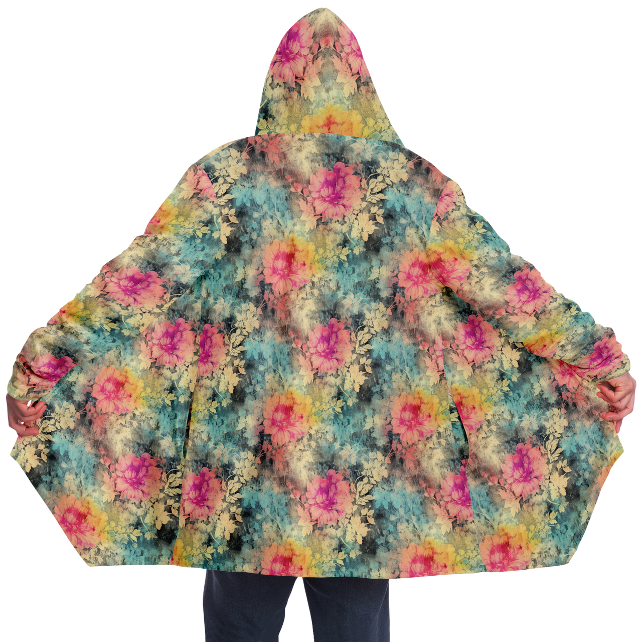 Chokefish™ Acid-Wash Cloaks Unisex-006W