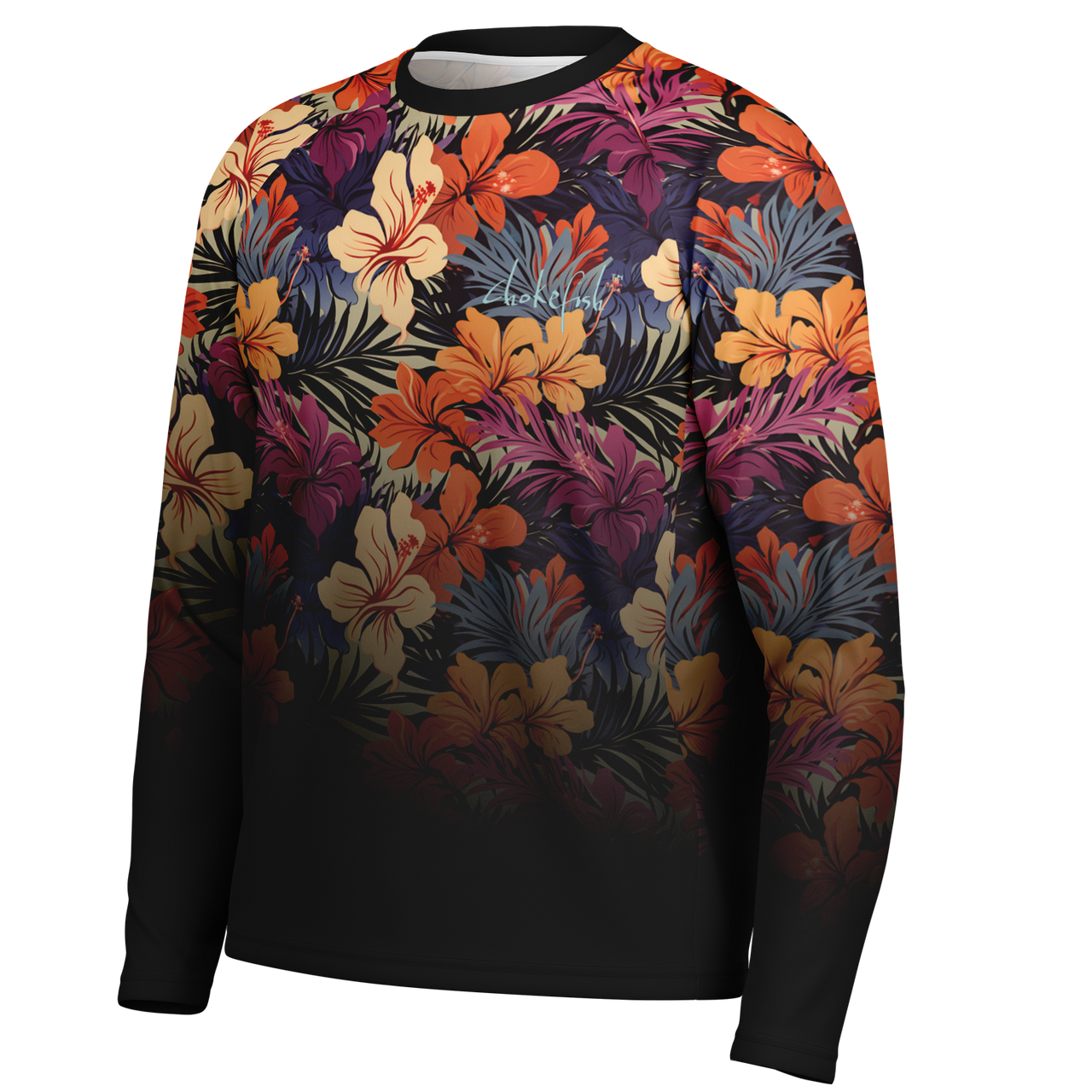 Chokefish™ Long Sleeve Every Day All Weather Floral Shirt Men's-007-Special-Edition