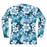 Chokefish™ Long Sleeve Rashguard Floral Men's Shirt-009