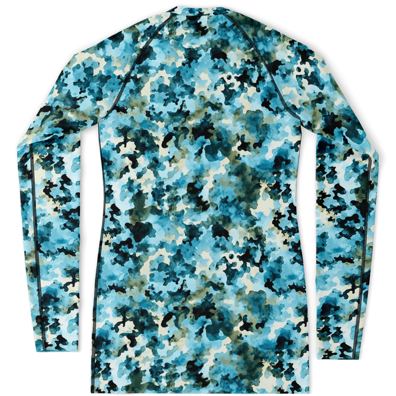 Chokefish™ Long Sleeve Rashguard Acid-Wash Woman's Shirt-013