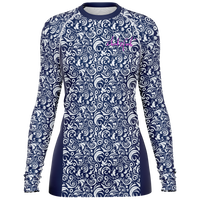 Chokefish™ Long Sleeve Rashguard Maori Woman's Shirt-011