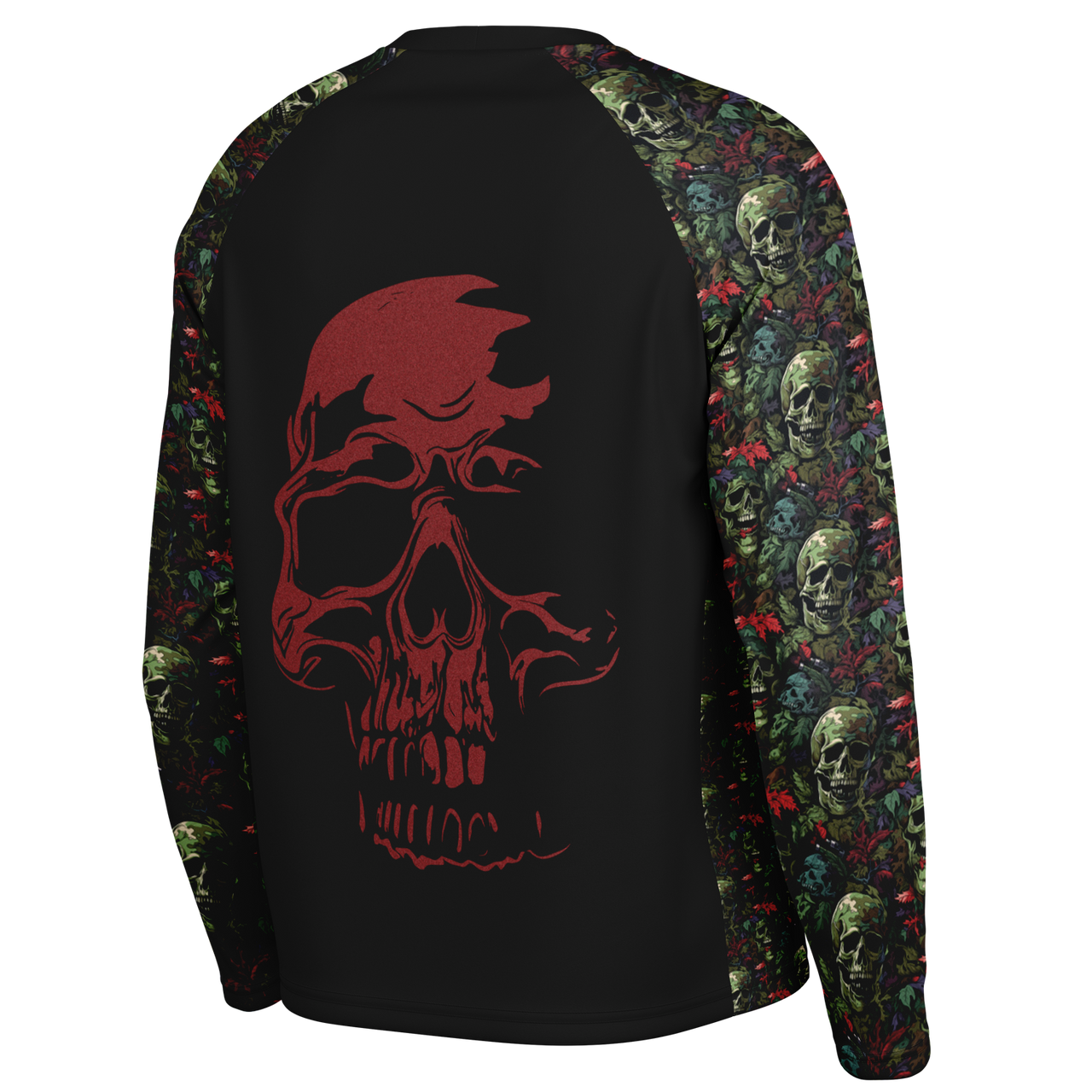 Chokefish™ Long Sleeve Every Day All Weather Skulls Shirt Men's-027