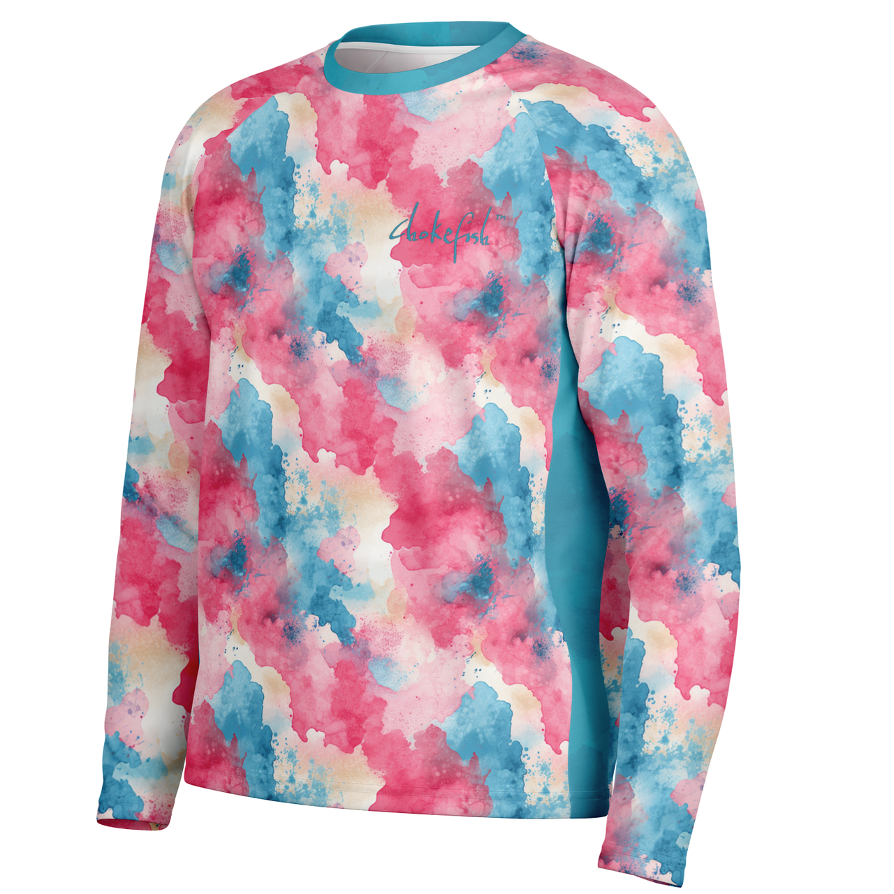 Chokefish™ Long Sleeve Every Day All Weather Acid-Wash Shirt Men's-001