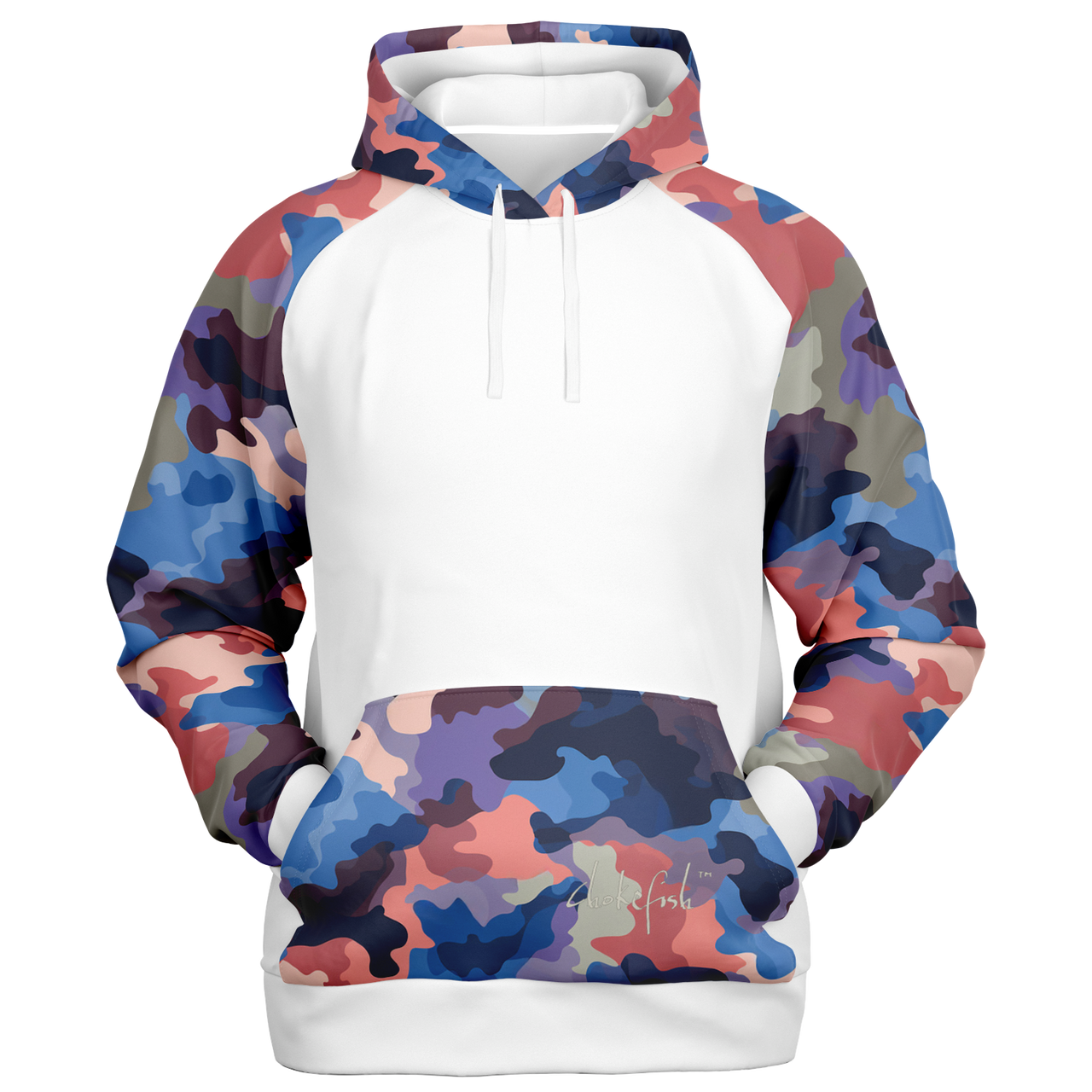 Chokefish™ Camouflage Raglan Remix-007W