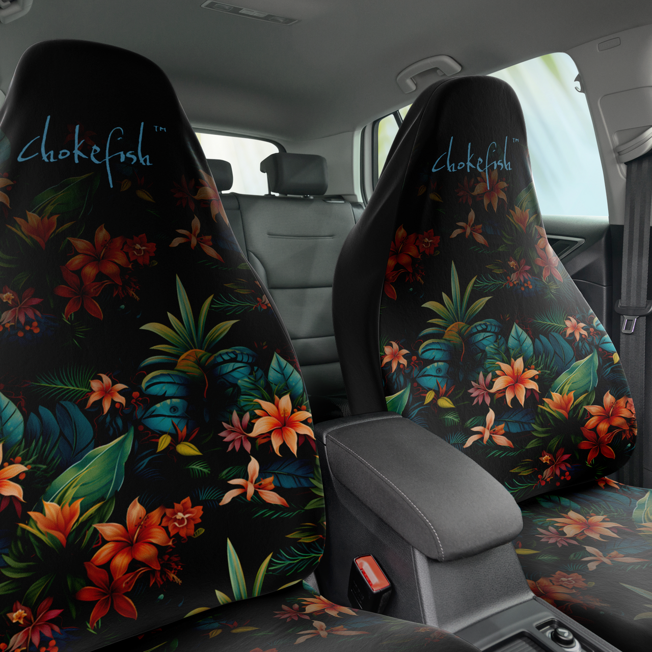 Chokefish™ Floral Seat Covers-019