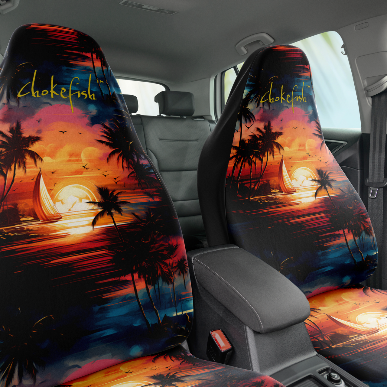 Chokefish™ Trees & Boats Seat Covers-055