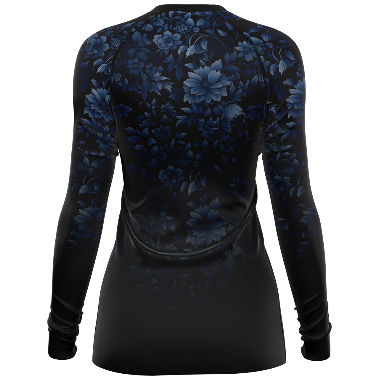 Chokefish™ Long Sleeve Rashguard Floral Woman's Shirt-002