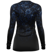 Chokefish™ Long Sleeve Rashguard Floral Woman's Shirt-002