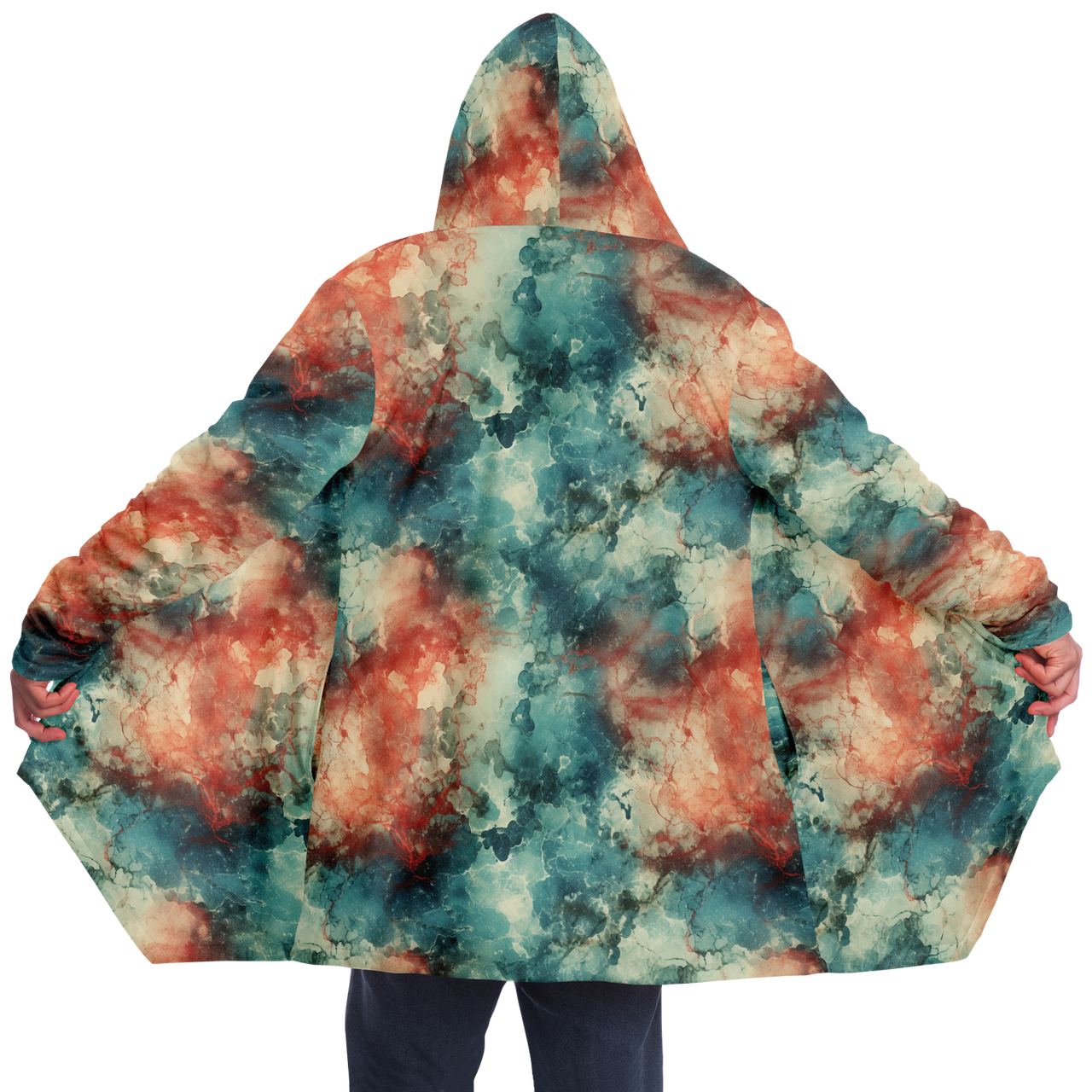 Chokefish™ Acid-Wash Cloaks Unisex-003W