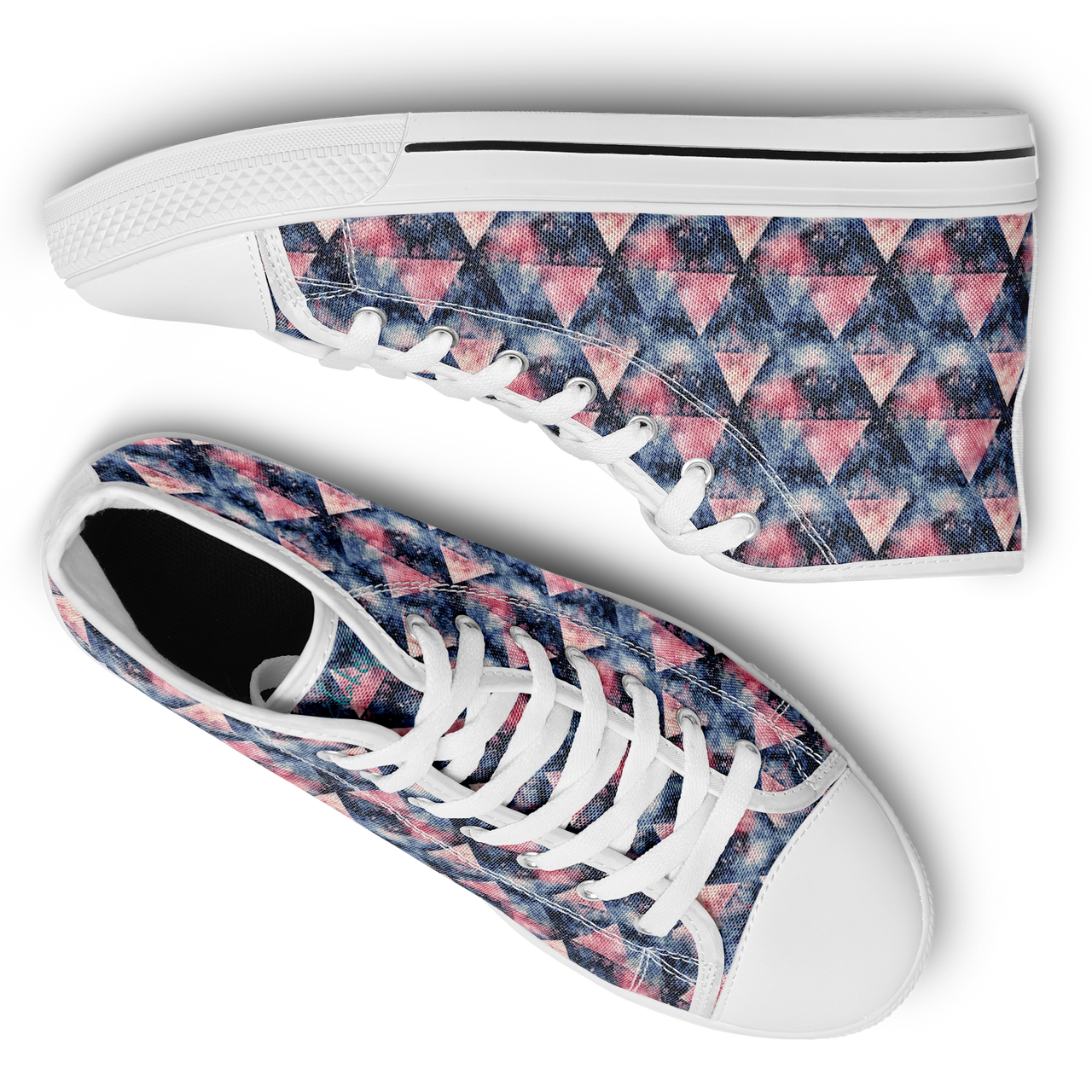 Chokefish™ Urban Peak Retro High Tops-Acid-Wash-008