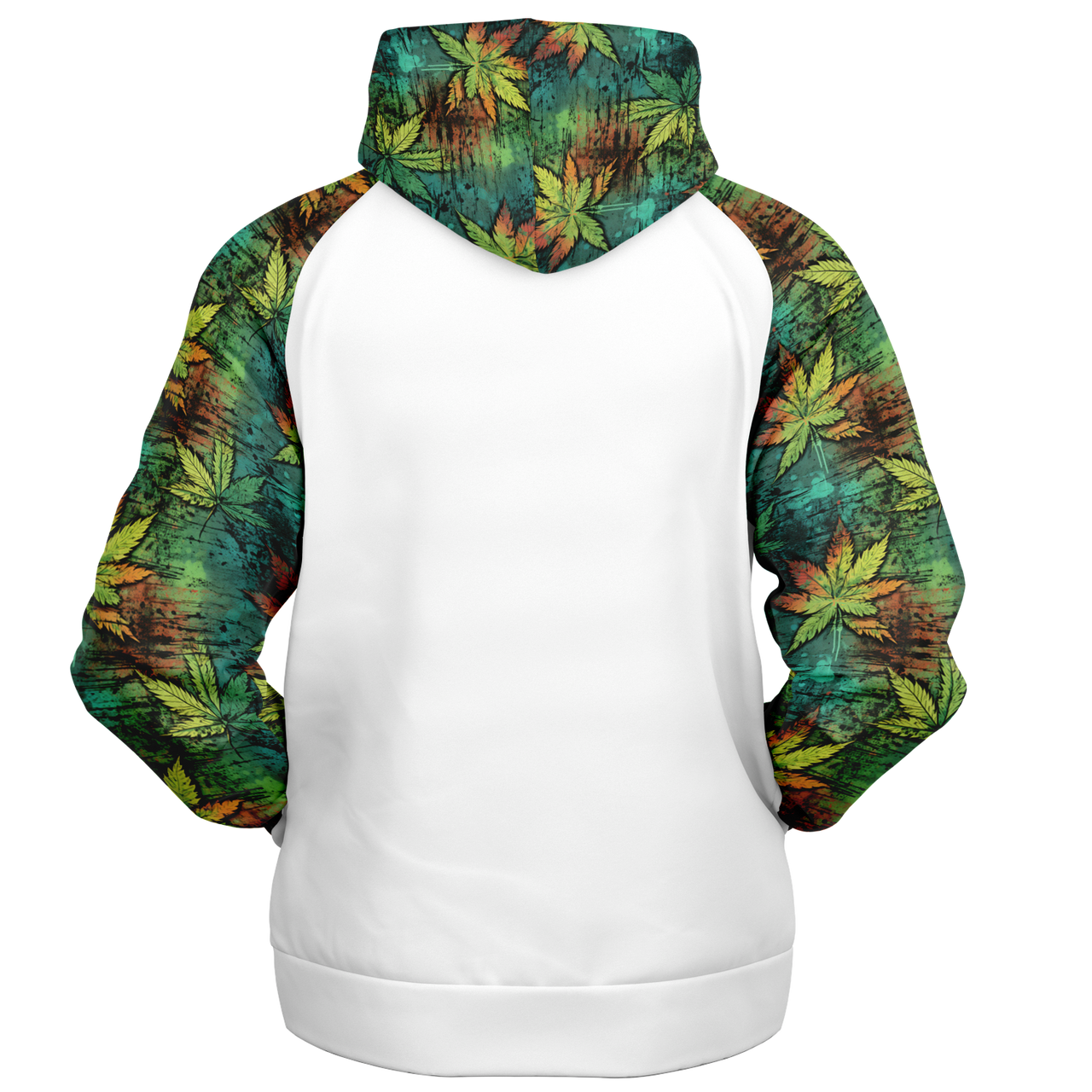 Chokefish™ Cannabis Raglan Remix-003W