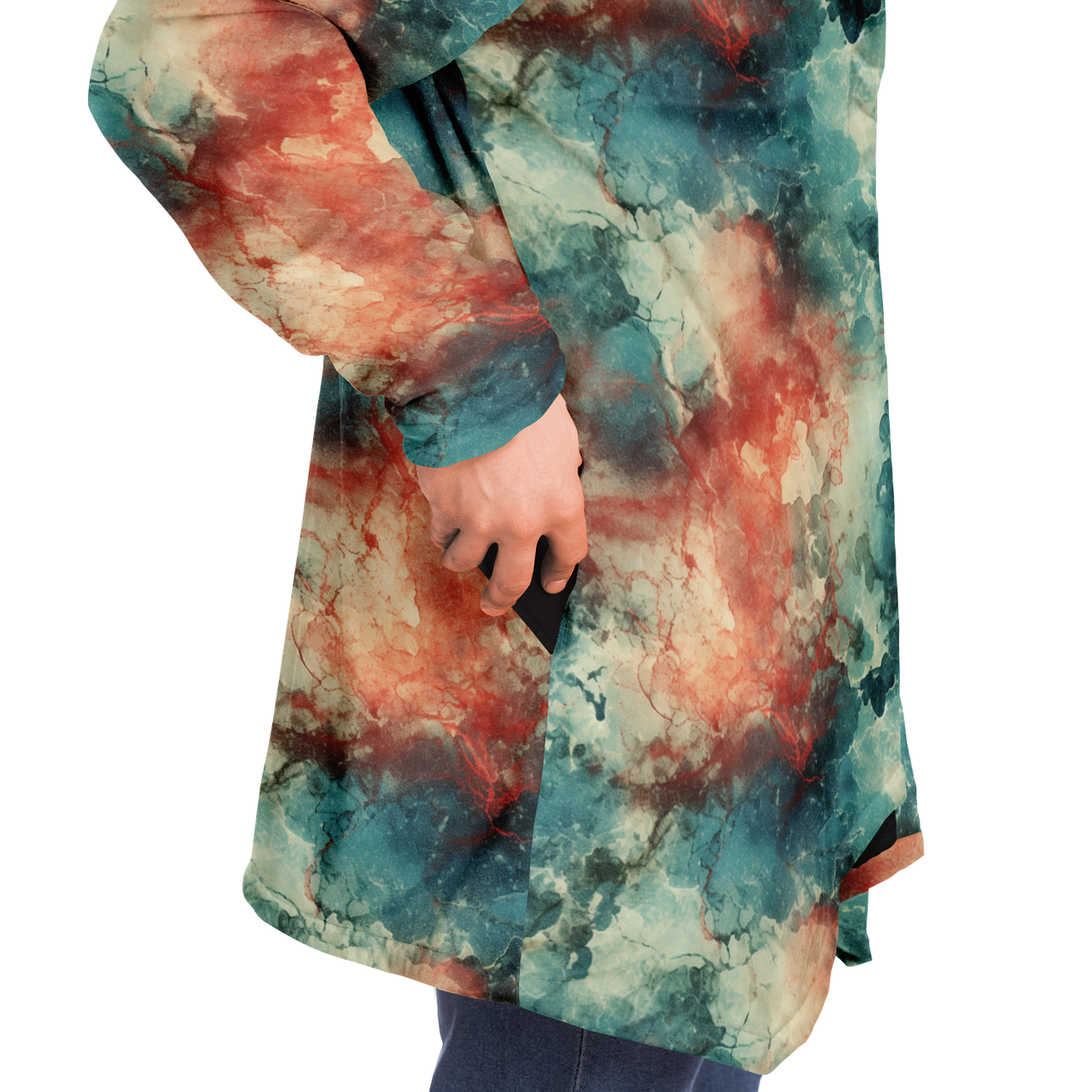 Chokefish™ Acid-Wash Cloaks Unisex-003B