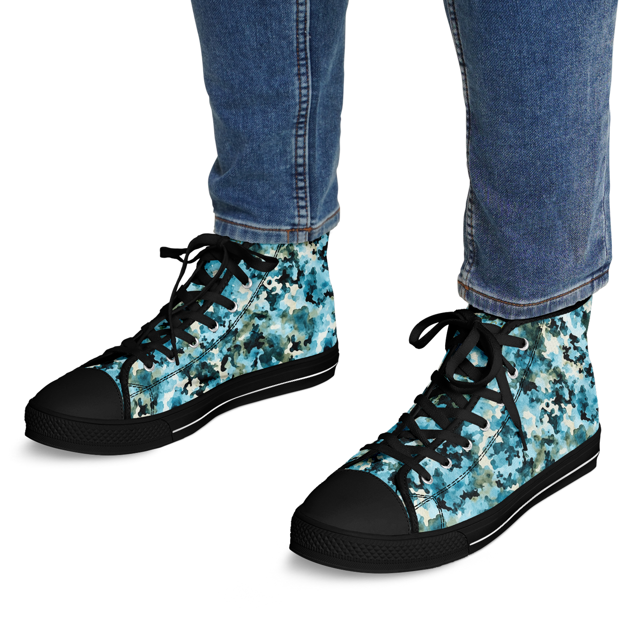 Chokefish™ Urban Peak Retro High Tops-Acid-Wash-013-2