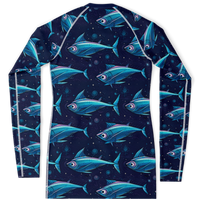 Chokefish™ Long Sleeve Rashguard Marine Woman's Shirt-004