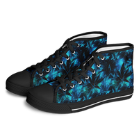 Chokefish™ Urban Peak Retro High Tops-Cannabis-009-2