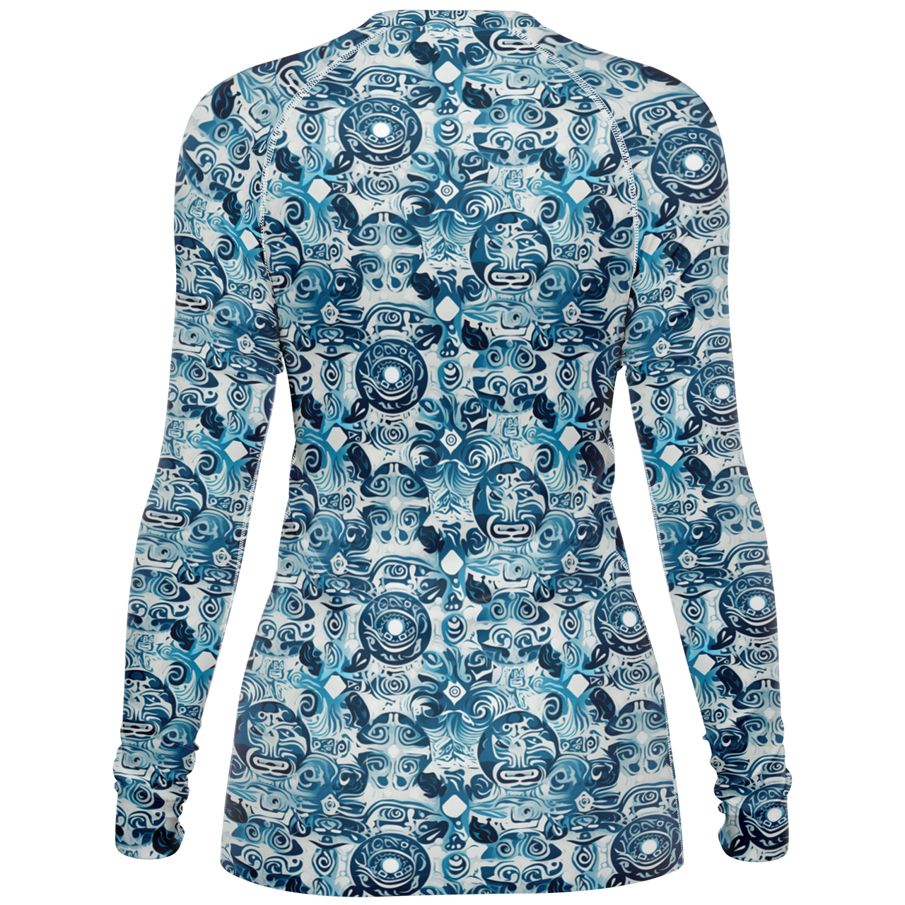 Chokefish™ Long Sleeve Rashguard Sun&Saltwater Woman's Shirt-003