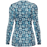 Chokefish™ Long Sleeve Rashguard Sun&Saltwater Woman's Shirt-003