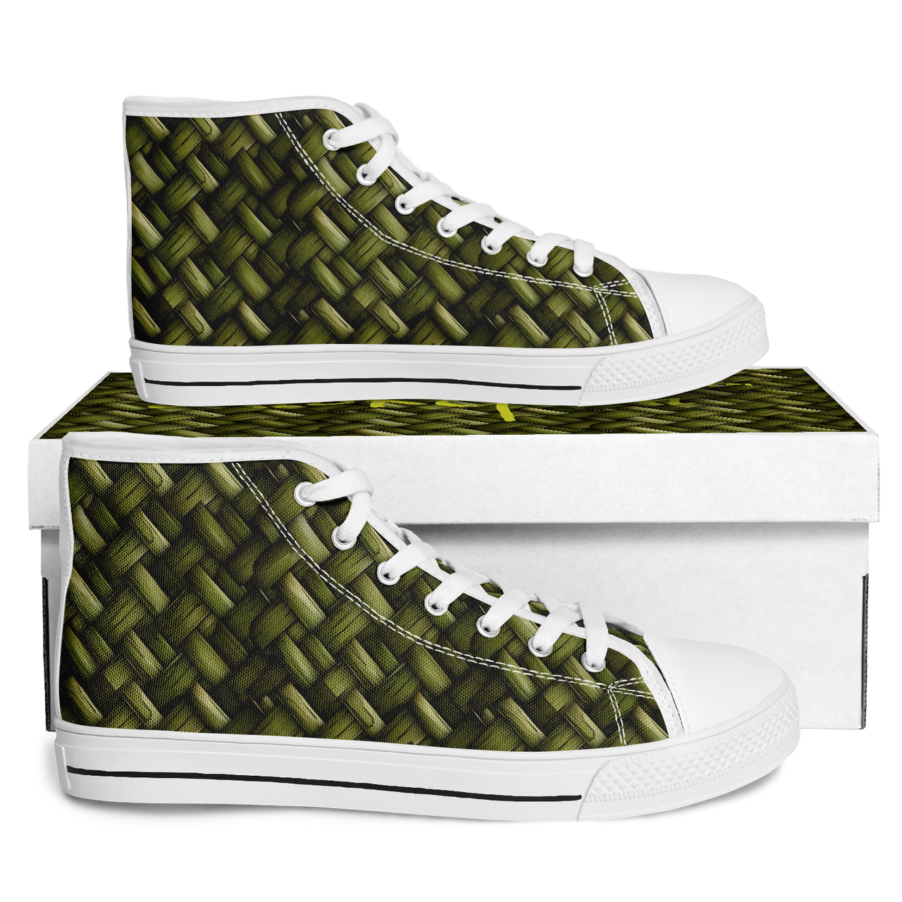 Chokefish™ Urban Peak Retro High Tops-Texture-002