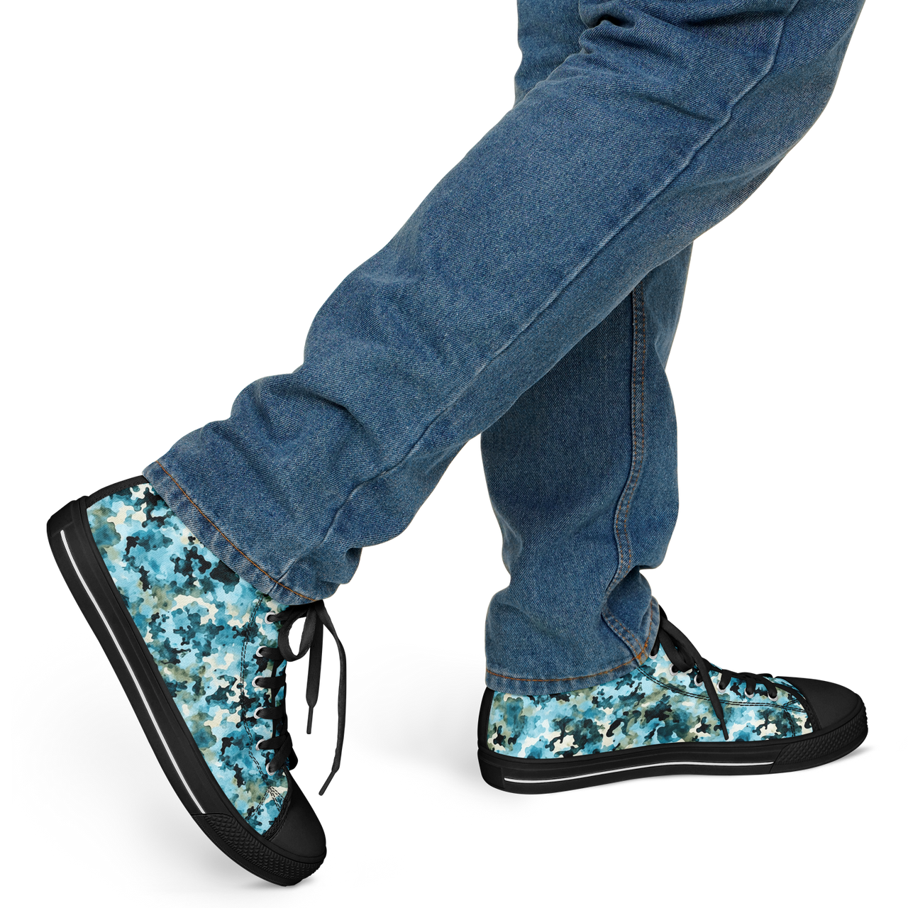 Chokefish™ Urban Peak Retro High Tops-Acid-Wash-013-2
