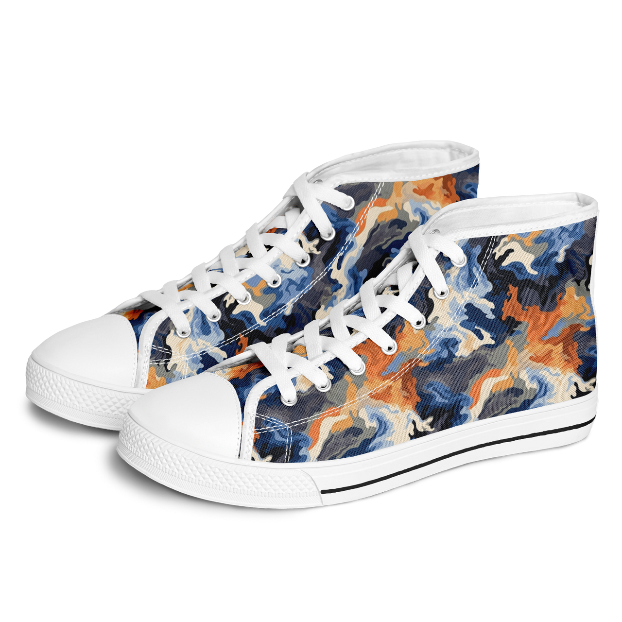Chokefish™ Urban Peak Retro High Tops-Camouflage-006