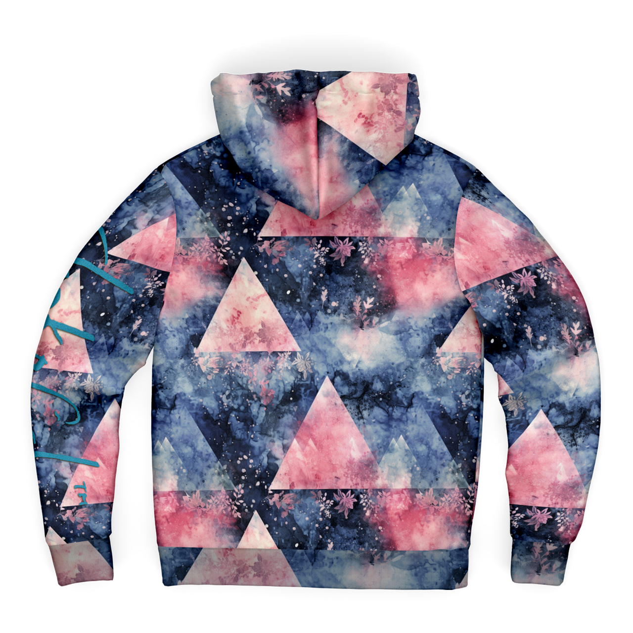Chokefish™ Microfleece Zip-Up Hoodie Acid-Wash Colors-010