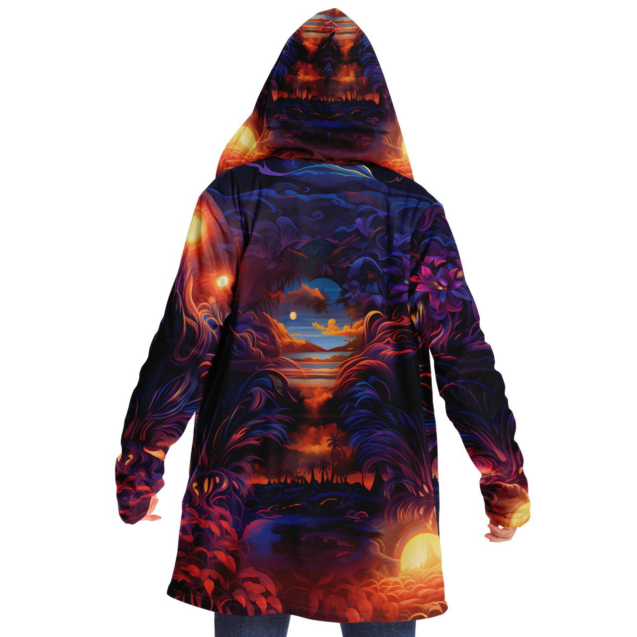 Chokefish™ Volcano Cloaks Unisex-007B