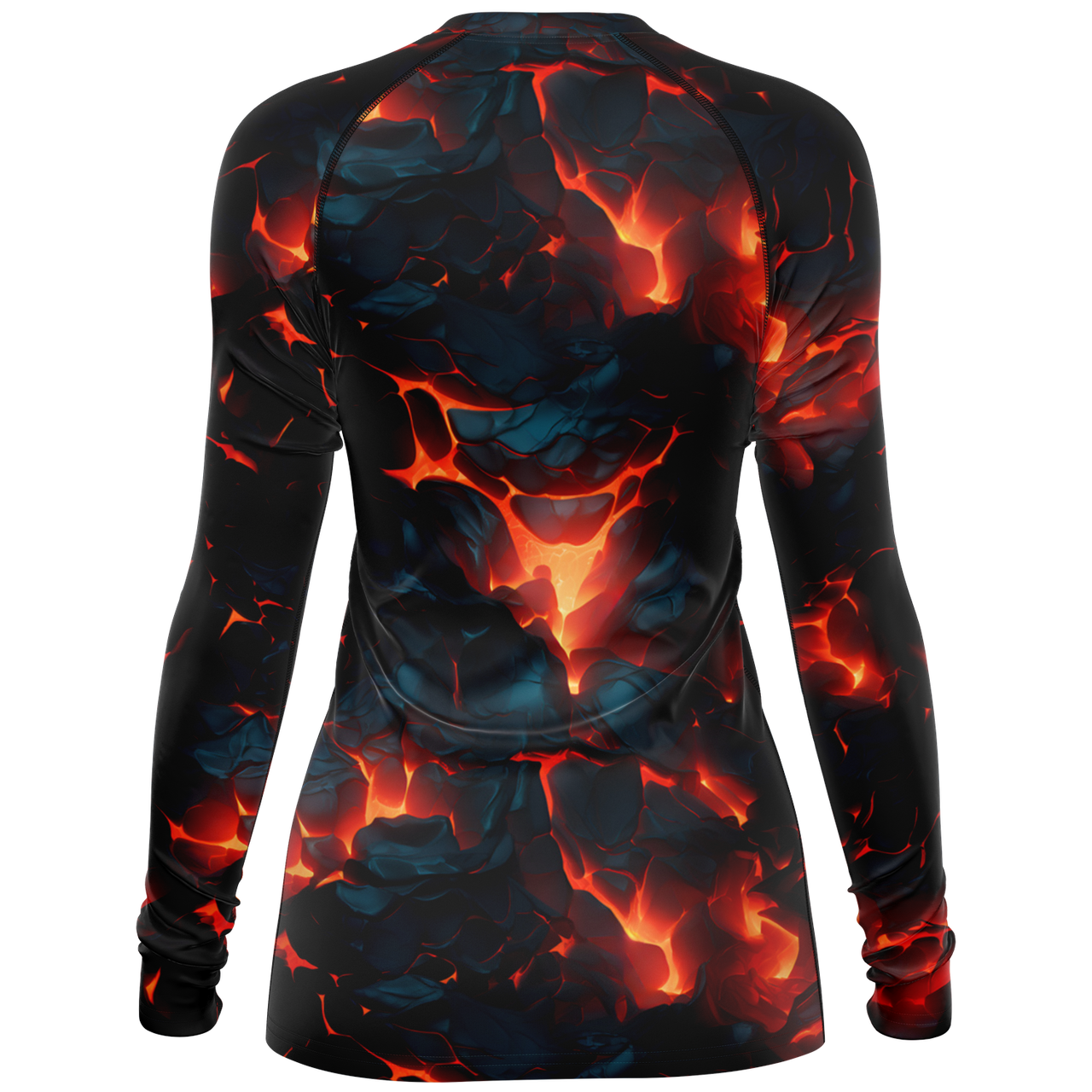 Chokefish™ Long Sleeve Rashguard Cannabis Woman's Shirt-002