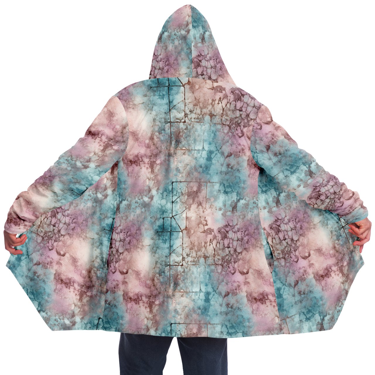 Chokefish™ Acid-Wash Cloaks Unisex-002B