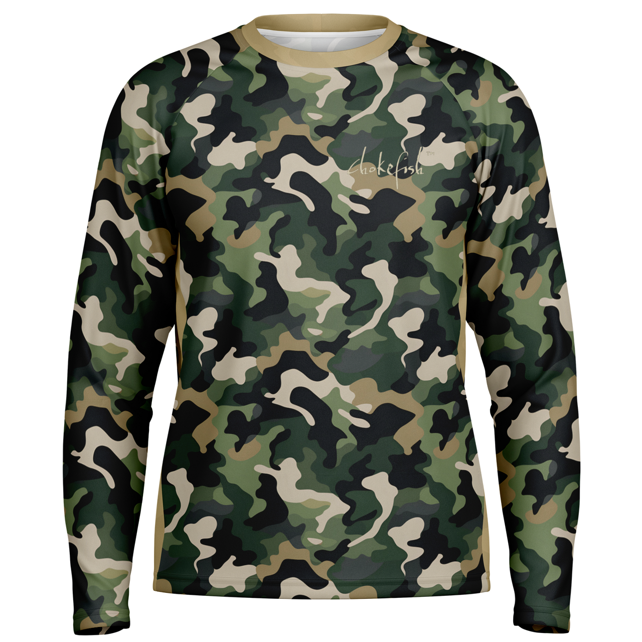 Chokefish™ Long Sleeve Every Day All Weather Camouflage Shirt Men's-001