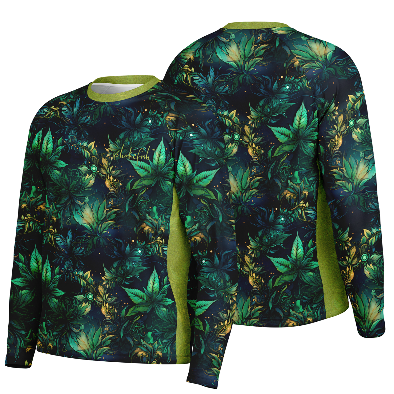 Chokefish™ Long Sleeve Every Day All Weather Cannabis Shirt Men's-026