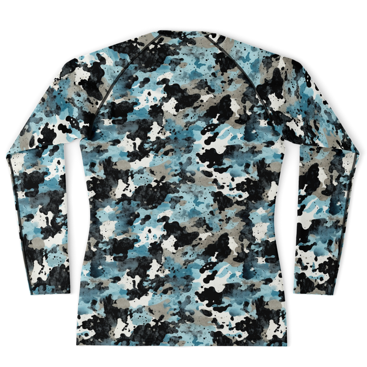 Chokefish™ Long Sleeve Rashguard Acid-Wash Men's Shirt-010