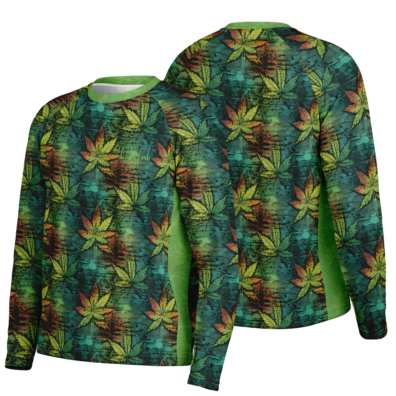 Chokefish™ Long Sleeve Every Day All Weather Cannabis Shirt Men's-001