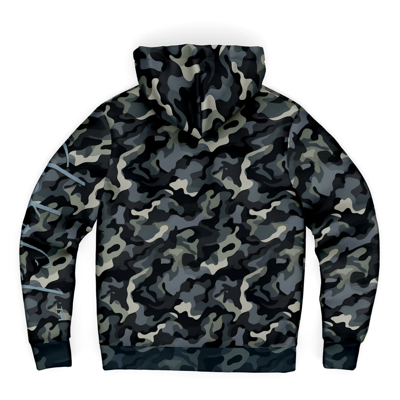 Chokefish™ Microfleece Zip-Up Hoodie Camouflage-007B