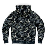 Chokefish™ Microfleece Zip-Up Hoodie Camouflage-007B