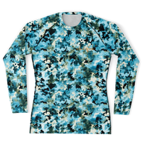 Chokefish™ Long Sleeve Rashguard Acid-Wash Men's Shirt-013