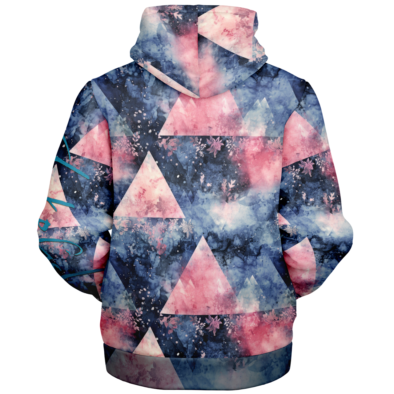 Chokefish™ Microfleece Zip-Up Hoodie Acid-Wash Colors-010B