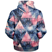 Chokefish™ Microfleece Zip-Up Hoodie Acid-Wash Colors-010B
