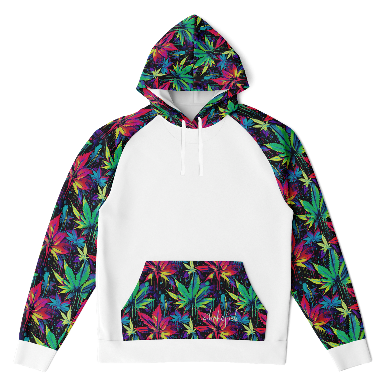 Chokefish™ Cannabis Raglan Remix-013W
