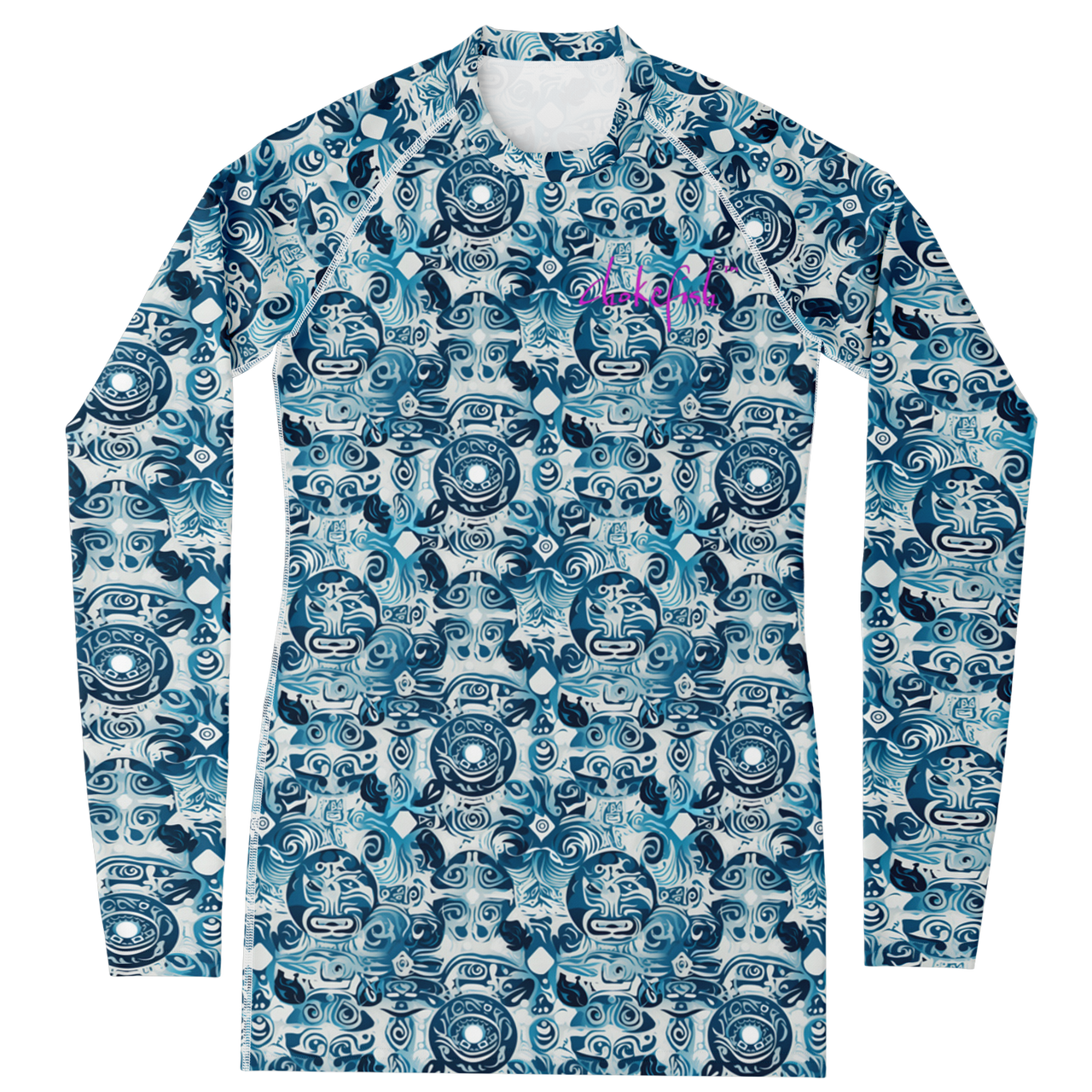 Chokefish™ Long Sleeve Rashguard Sun&Saltwater Woman's Shirt-003