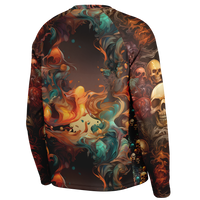 Chokefish™ Long Sleeve Every Day All Weather Skulls Shirt Men's-001