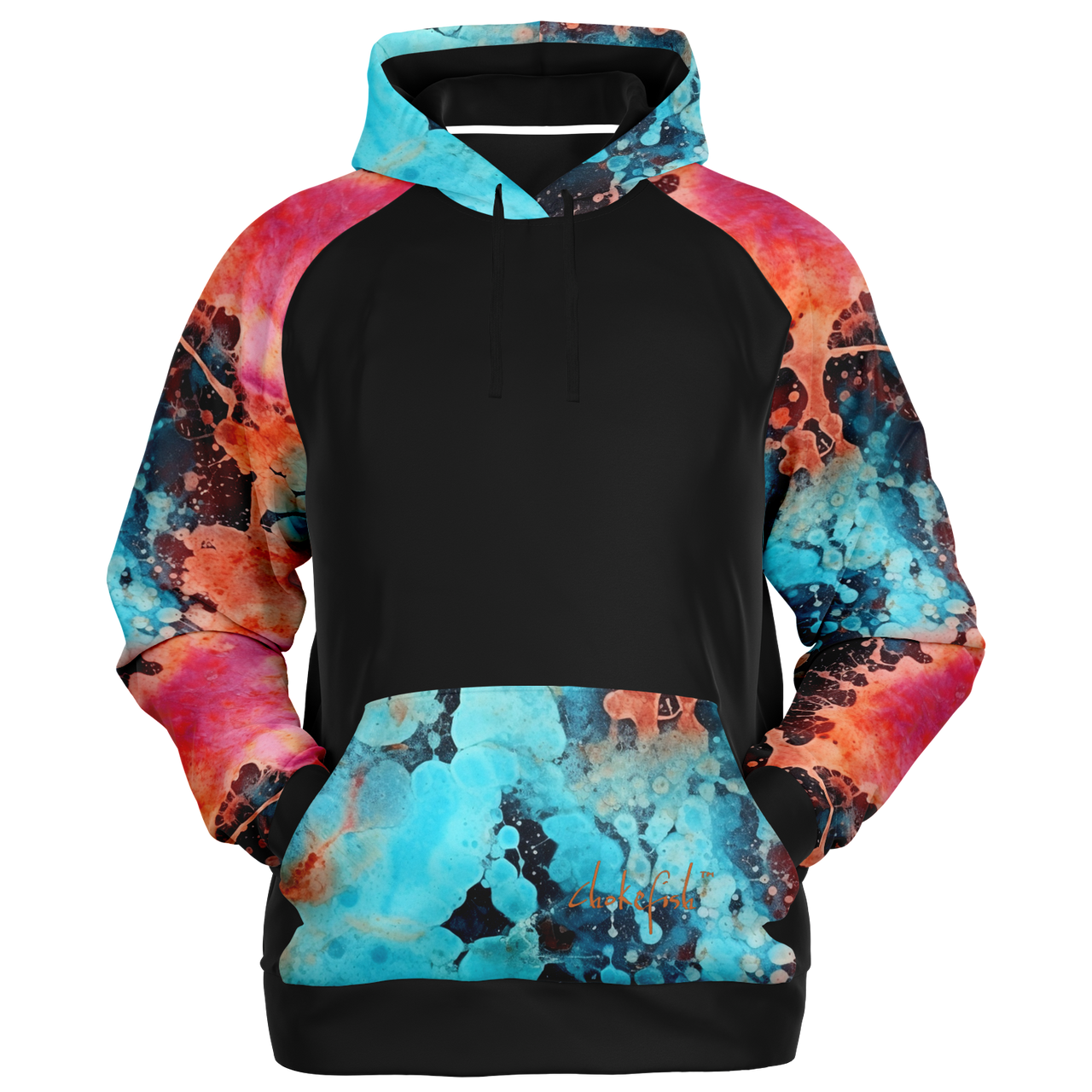 Chokefish™ Acid Wash Raglan Remix - 005B
