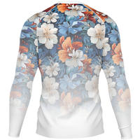 Chokefish™ Long Sleeve Rashguard Floral Men's Shirt-008-2